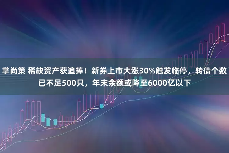 掌尚策 稀缺资产获追捧！新券上市大涨30%触发临停，转债个数已不足500只，年末余额或降至6000亿以下