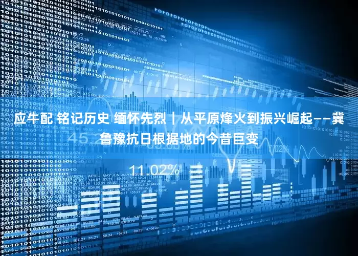 应牛配 铭记历史 缅怀先烈｜从平原烽火到振兴崛起——冀鲁豫抗日根据地的今昔巨变